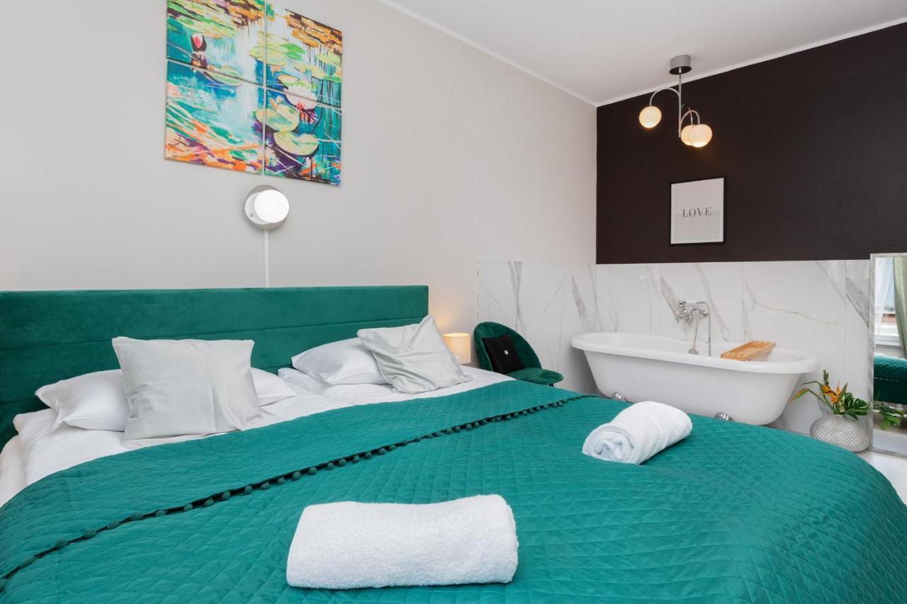 Przestronne 2 Oddzielne Sypialnie Caly Apartament W Spokojnej Dzielnicy Borkowo  外观 照片