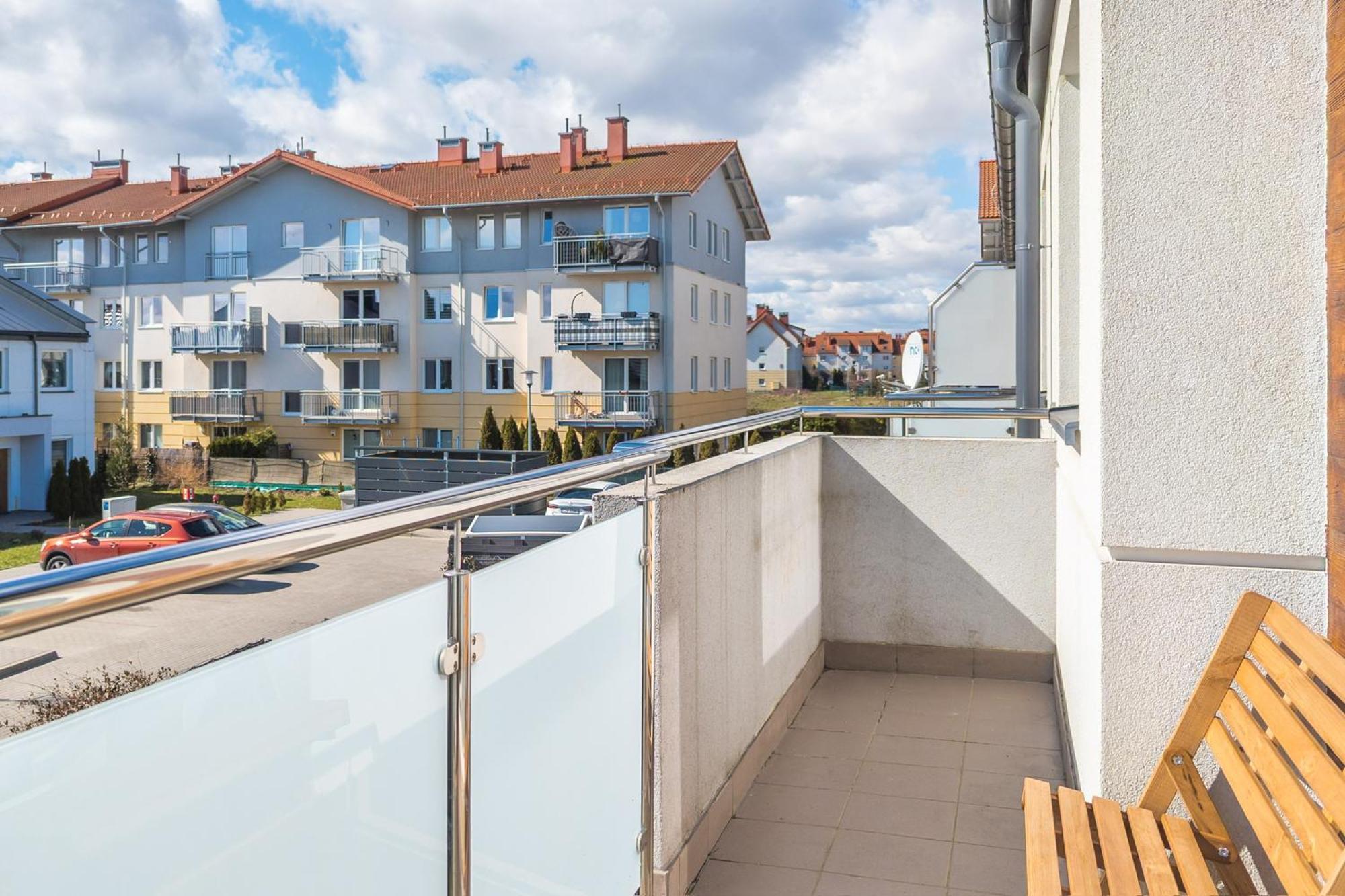 Przestronne 2 Oddzielne Sypialnie Caly Apartament W Spokojnej Dzielnicy Borkowo  外观 照片